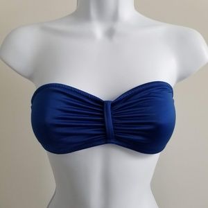 💟 2/$25 💟 // VS Unlined Strapless Blue Bralette